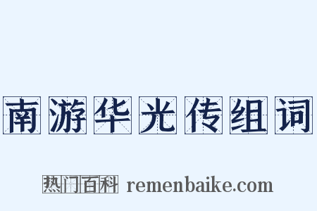 南游华光传组词是什么意思的图片